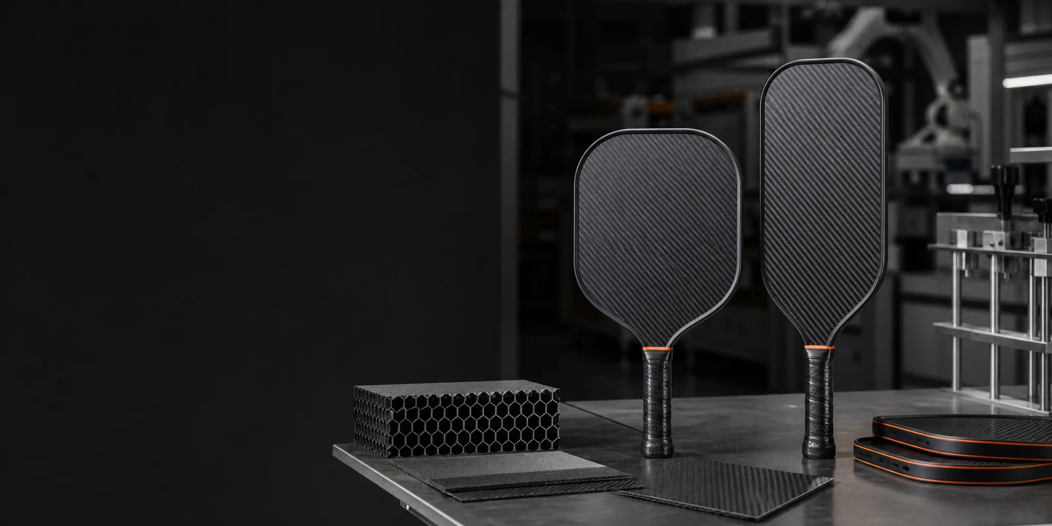 Thermoformed Gen3 T700 Carbon Fiber Pickleball Paddle YD-78
