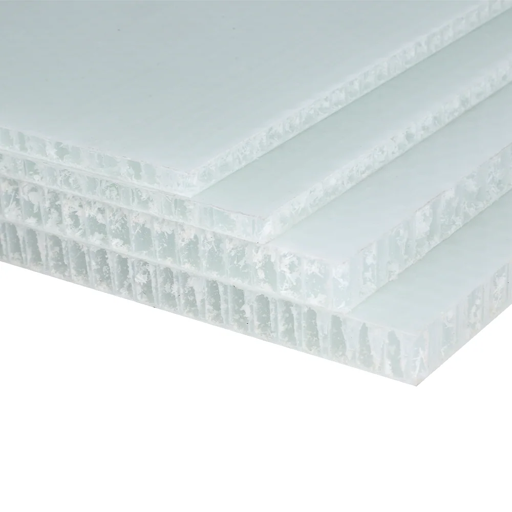 PP honeycomb core panel detail