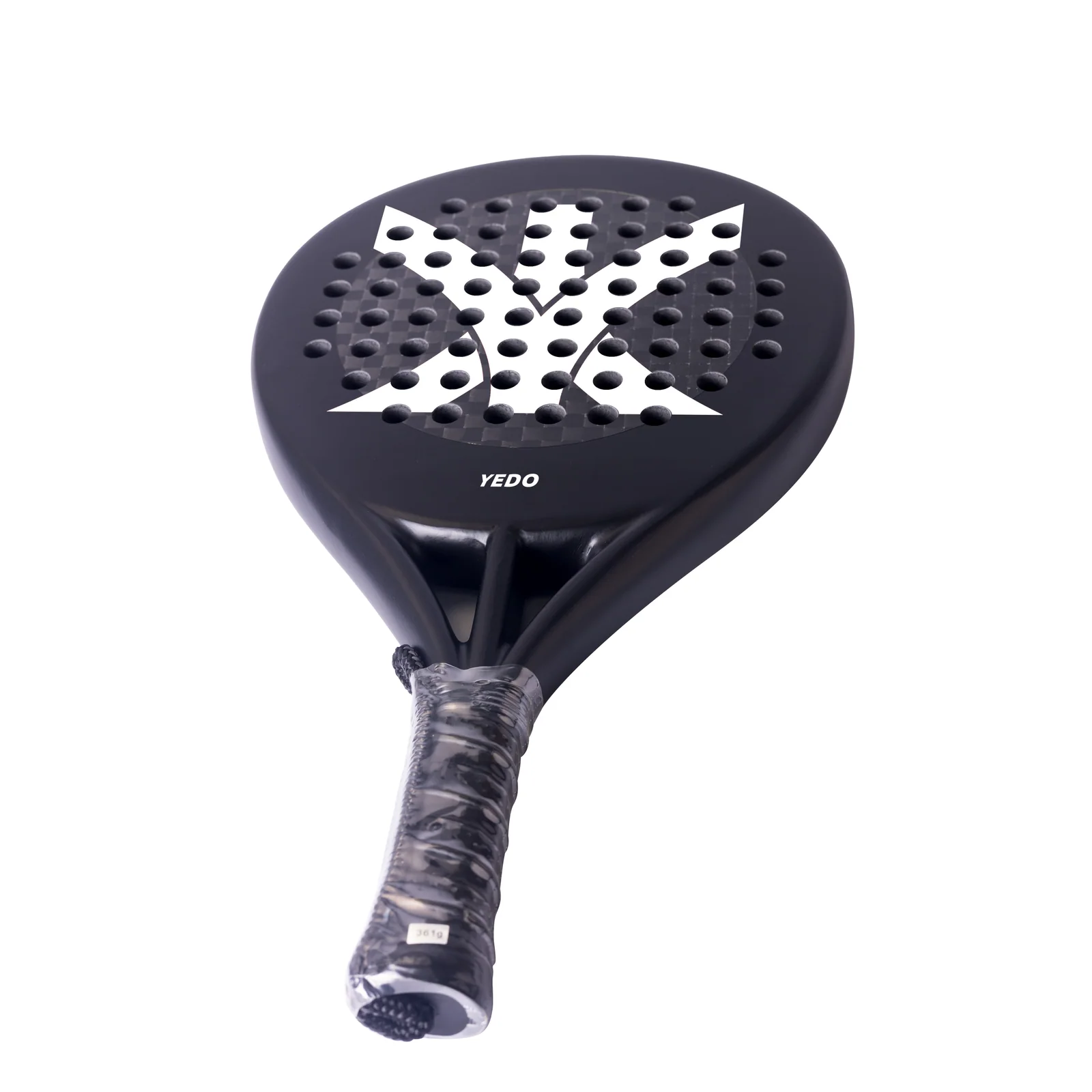 YD-JP101 padel racket face and handle view
