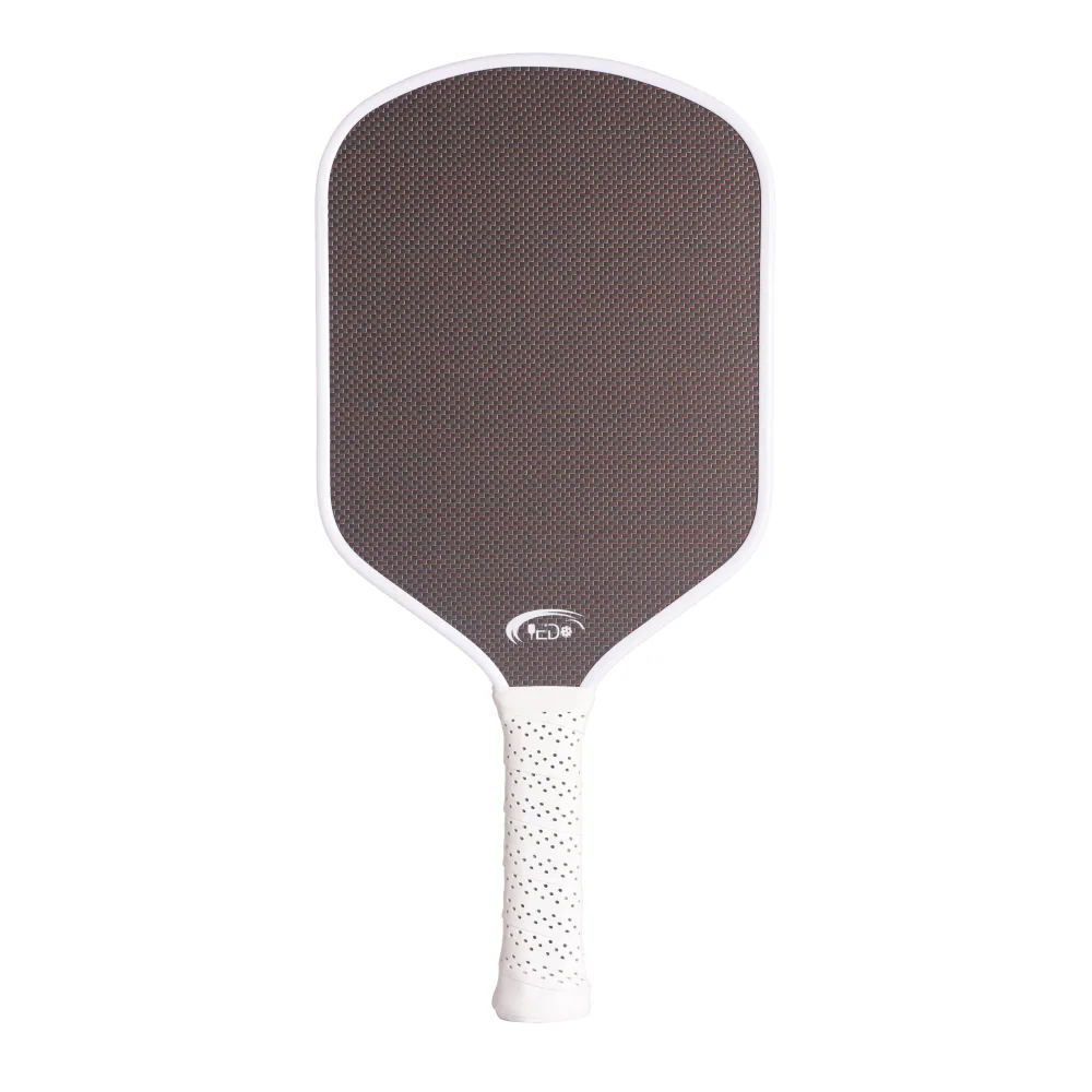 Raw carbon fiber surface detail on YD-78 pickleball paddle
